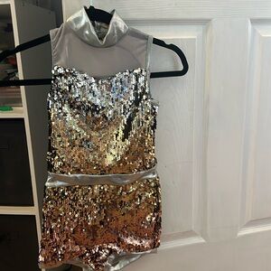 Sequin romper